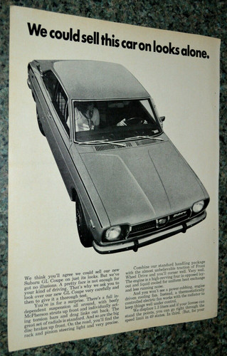 1972 subaru coupe original - subaru, gl